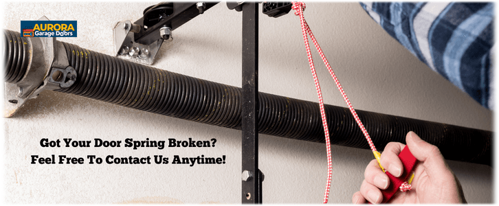 Garage Door Spring Repair Aurora IL (630) 593-7015